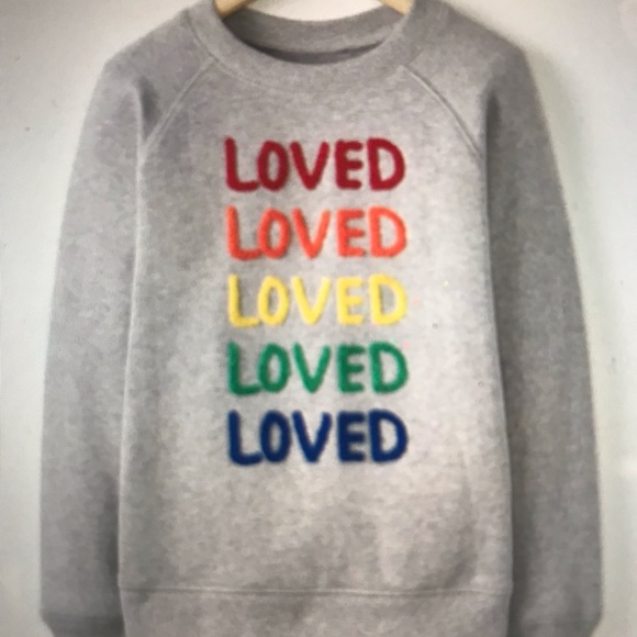 Hanna Andersson Tops - Hanna Andersson LOVED French Terry Sweatshirt XL